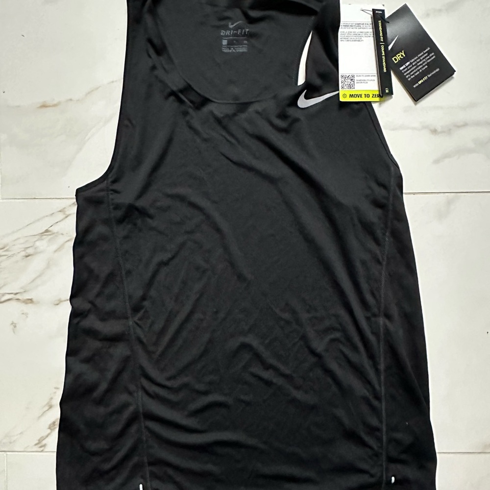 Nike Dri-Fit Black Performance Tank Top
